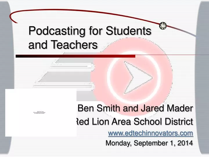 podcasting for students and teachers