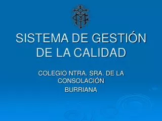 sistema de gesti n de la calidad