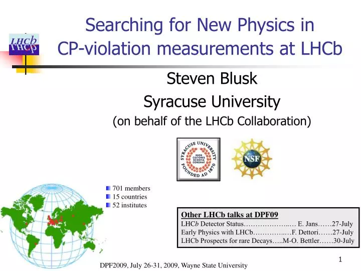 searching for new physics in cp violation measurements at lhcb