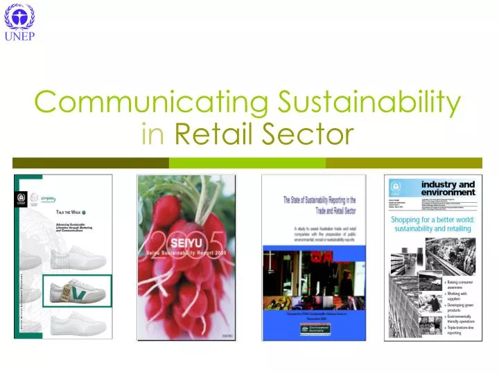 communicating sustainability in retail sector