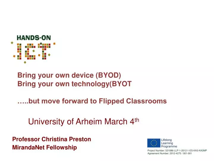 bring your own device byod bring your own technology byot but move forward to flipped classrooms