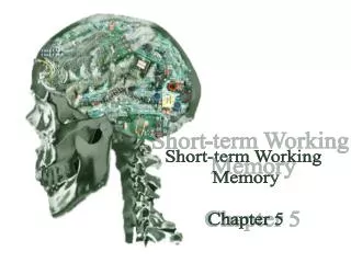 Short-term Working Memory Chapter 5