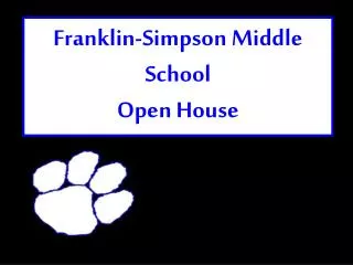 Franklin-Simpson Middle School Open House