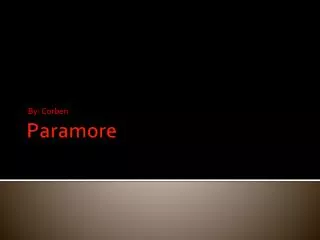 Paramore