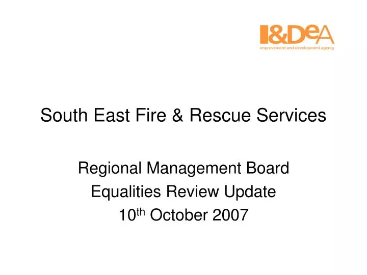 south east fire rescue services