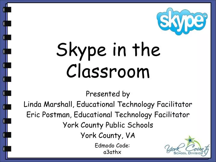 skype in the classroom