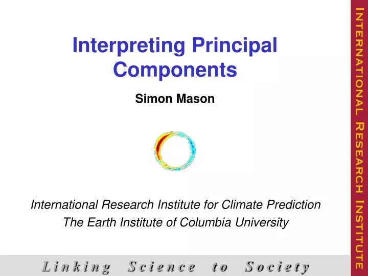interpreting principal components
