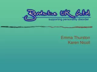 Emma Thurston Karen Nicoll