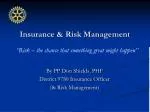 Insurance & Risk Management
