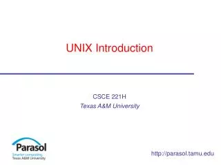 UNIX Introduction