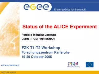Status of the ALICE Experiment