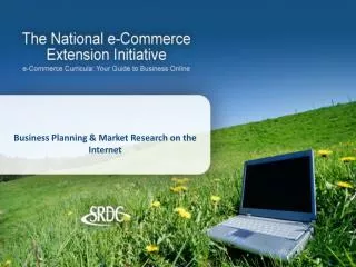 Business Planning &amp; Market Research on the Internet