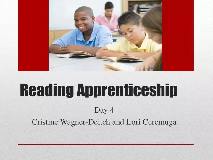 reading apprenticeship