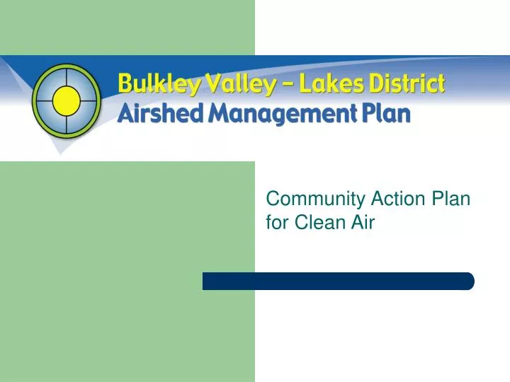community action plan for clean air