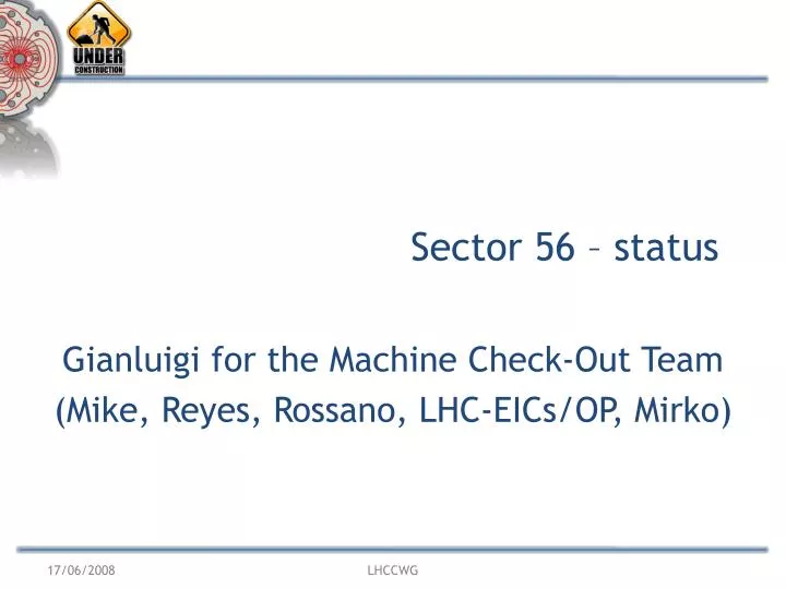 sector 56 status