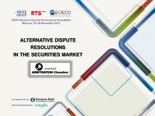 alternative dispute resolutions in the securities market