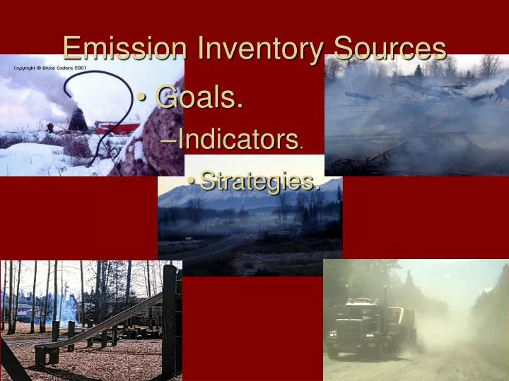 emission inventory sources