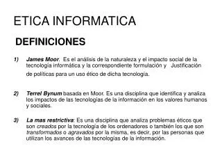 etica informatica