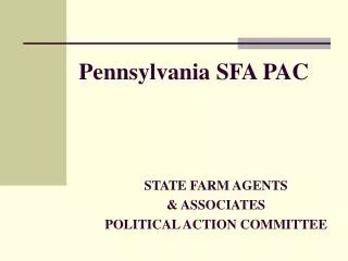 Pennsylvania SFA PAC