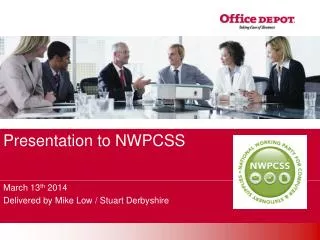 Presentation to NWPCSS