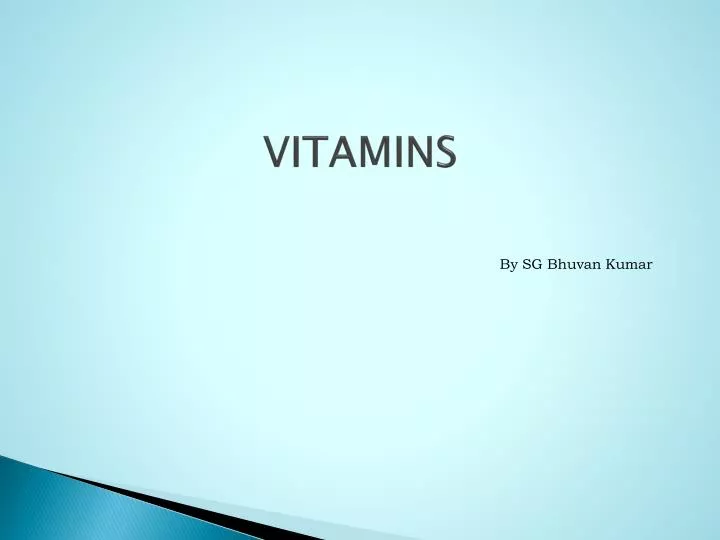 vitamins