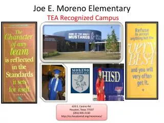 Joe E. Moreno Elementary