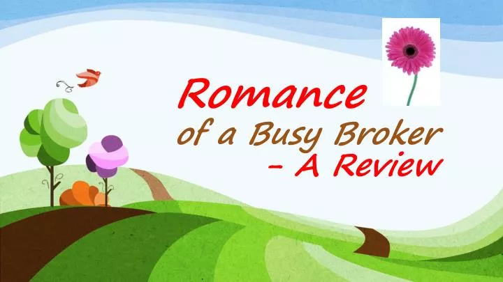 romance of a busy broker