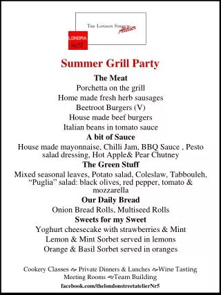 Summer Grill Party