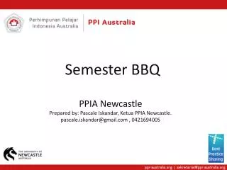 semester bbq