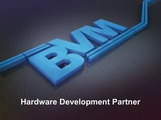 Hardware Development Partner