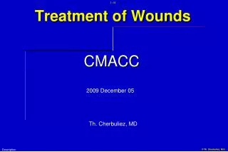 Treatment of Wounds