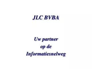 jlc bvba