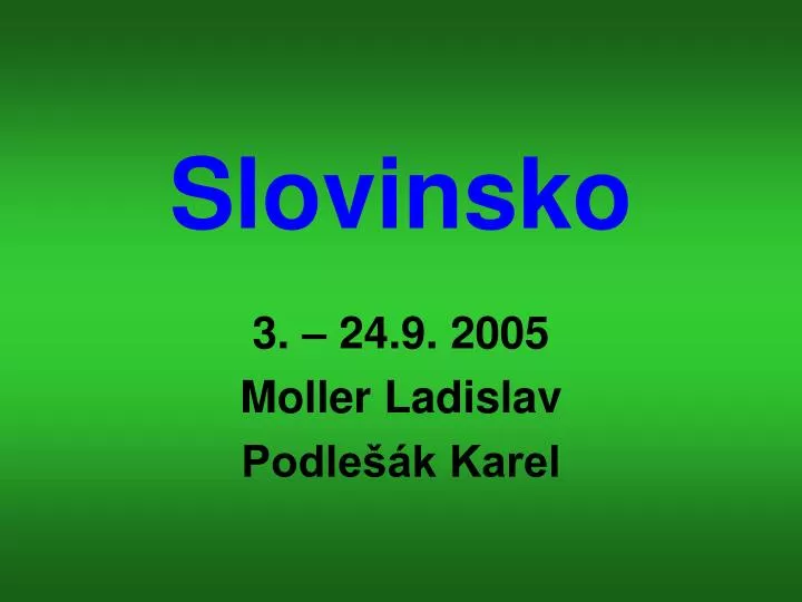 slovinsko