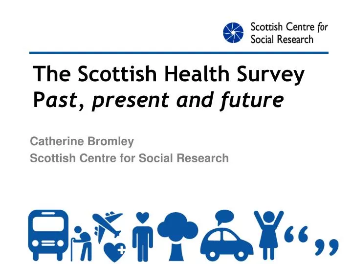 the scottish health survey p ast present and future