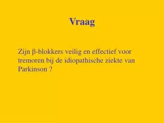 vraag