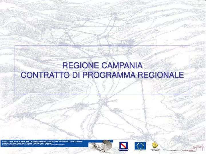 regione campania contratto di programma regionale