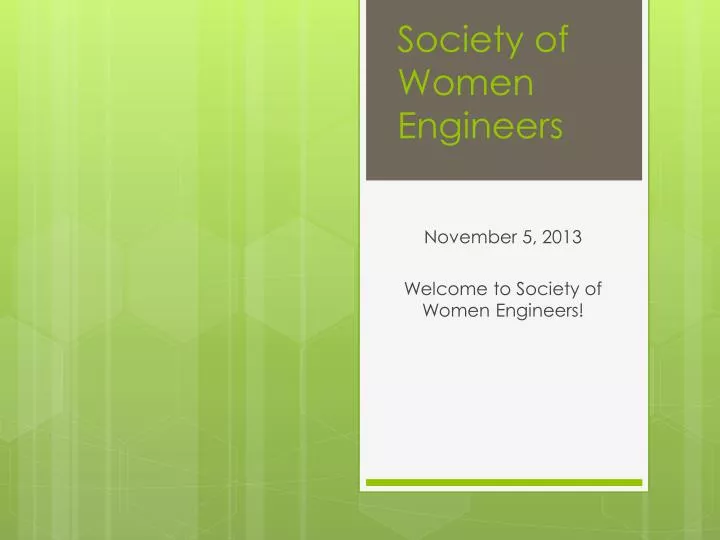 society of women engineers