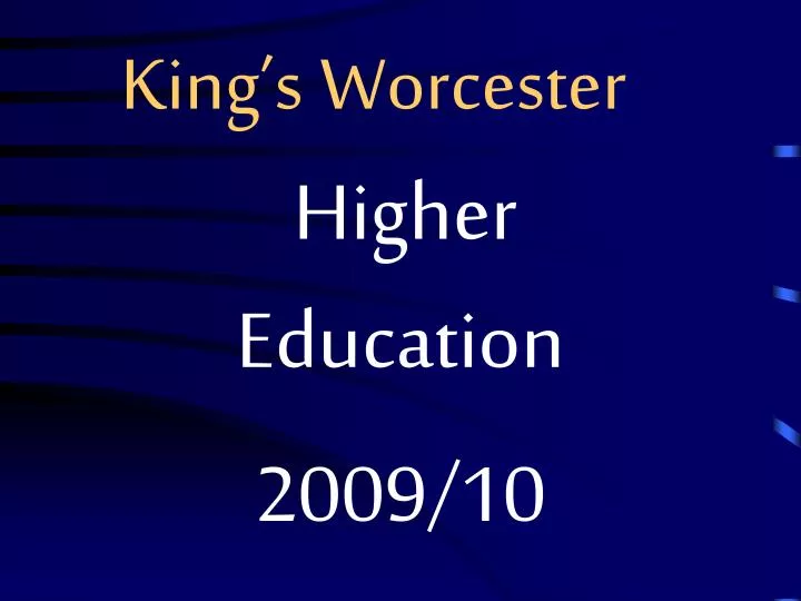 king s worcester