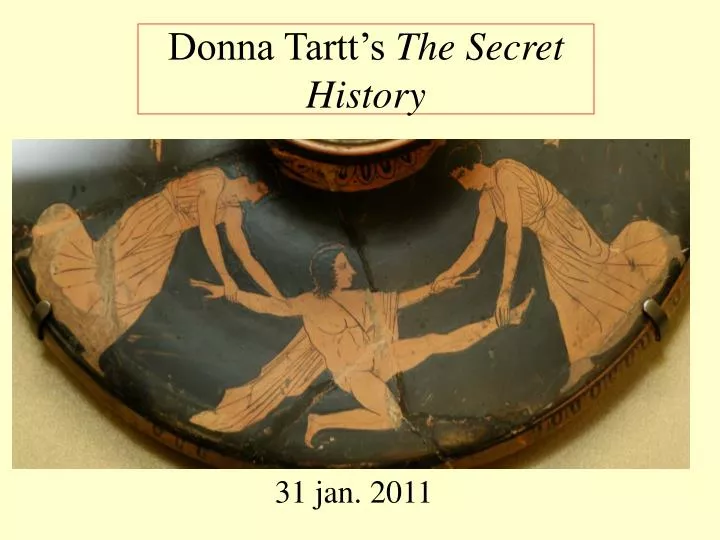 donna tartt s the secret history