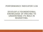 Performance Indicator 3.06 - slide 1