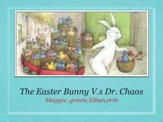 The Easter Bunny V.s Dr. Chaos