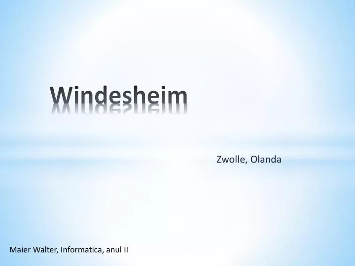windesheim