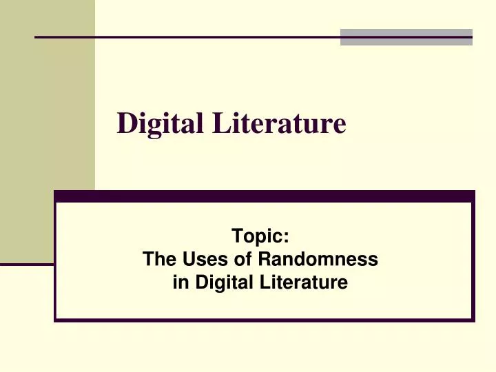 digital literature