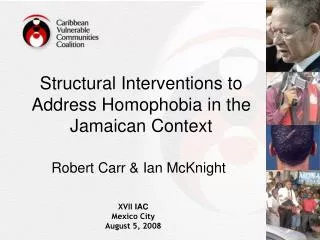 Structural Interventions to Address Homophobia in the Jamaican Context