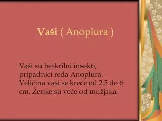 va i anoplura
