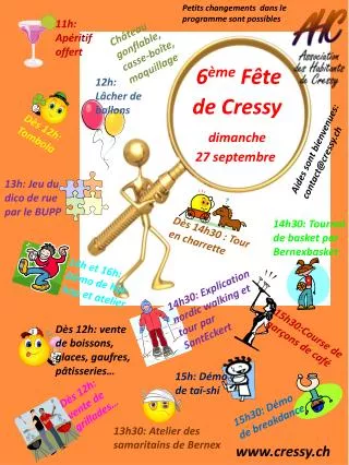 6 me f te de cressy dimanche 27 septembre