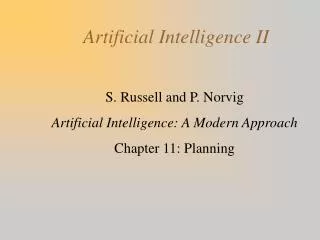 artificial intelligence ii