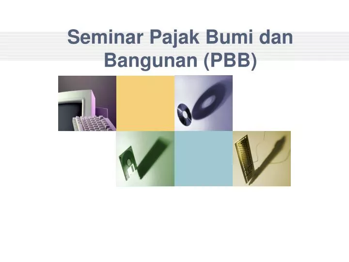seminar pajak bumi dan bangunan pbb