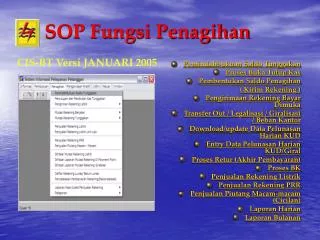 sop fungsi penagihan