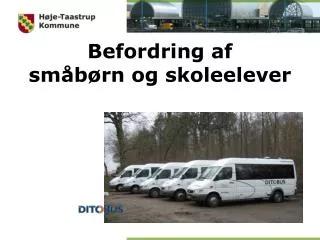 befordring af sm b rn og skoleelever